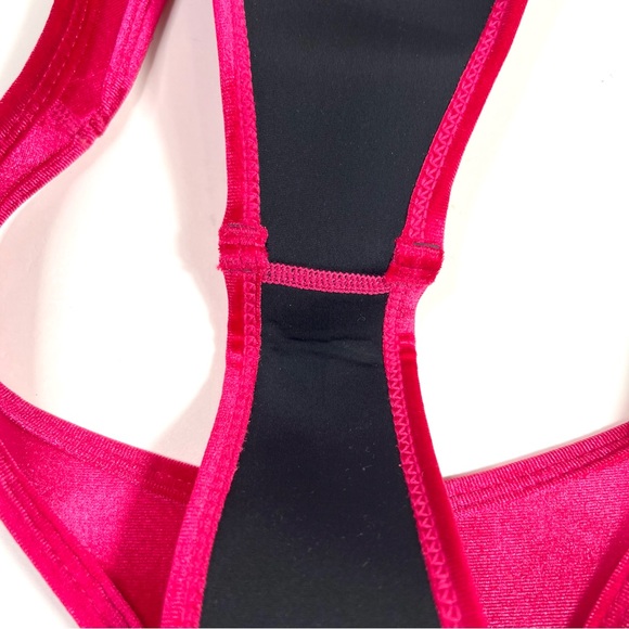 NWOT Hoaka Swimwear Fushsia Velvet Swim Bottoms Size Medium - Picture 9 of 10
